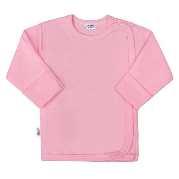 kojenecká košeľa NEW BABY 2 - ružová veľ. 62