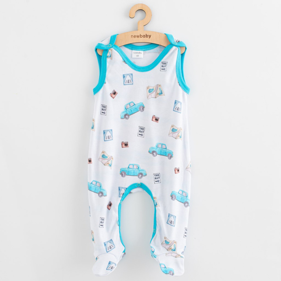 kojenecké dupačky cars modré veľ. 62