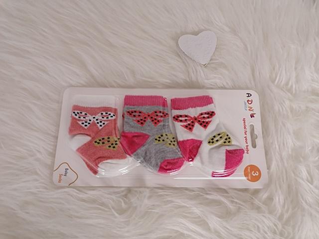 dievčenské kojenecké ponožky 12