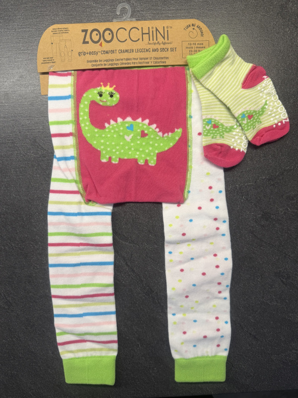 Zoocchini legíny a ponožky Dino 12 -18m