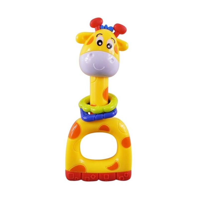 detská hrkálka  - žirafka