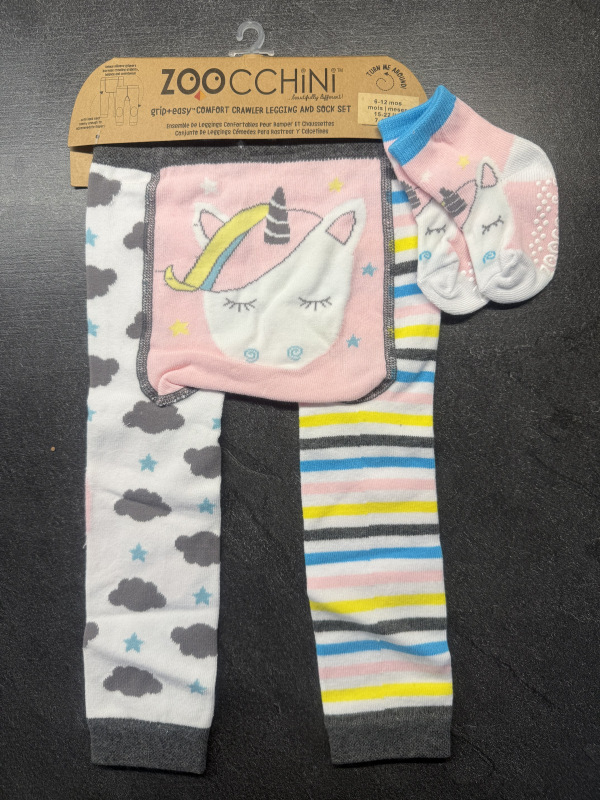 Zoocchini legíny a ponožky Alicorn 6-12m