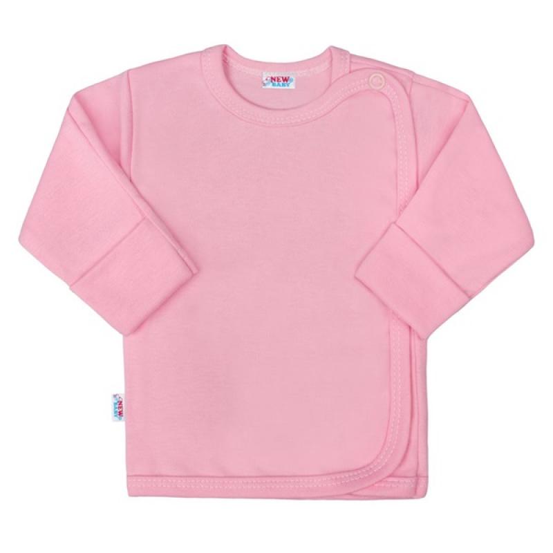 kojenecká košeľa NEW BABY 2 - ružová veľ. 56