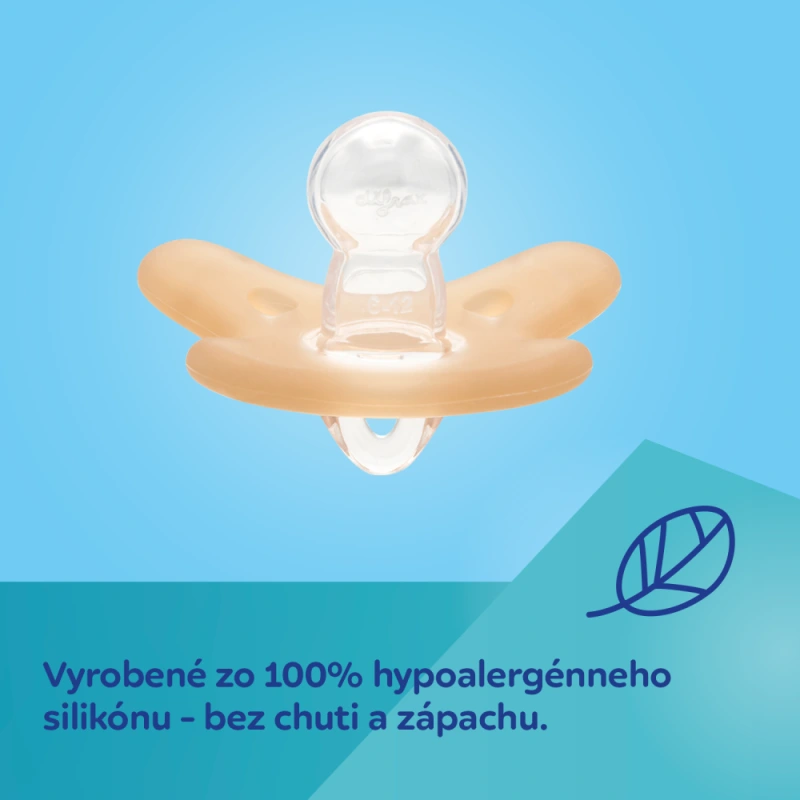 Canpol babies Cumlík 100% silikónový symetrický 0 - 6 m 1ks 4