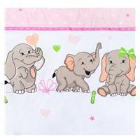 detská zavinovačka sloníky - ružová