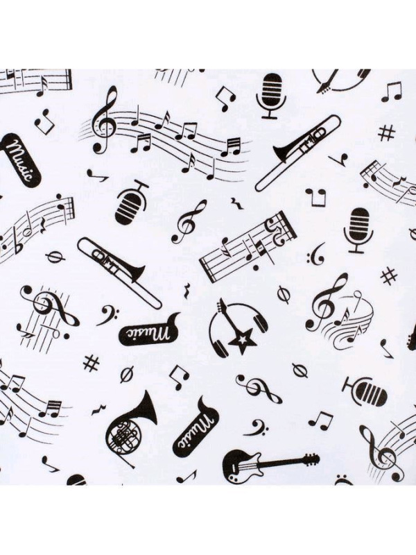 detské body music- šedý lem veľ. 86 1