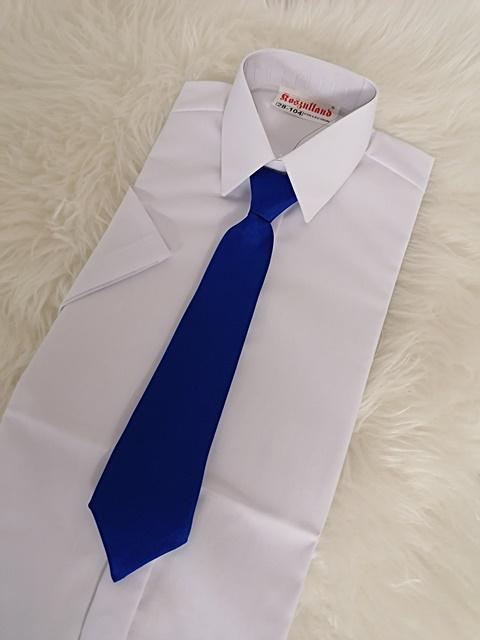 chlapčenská kravata  kráľovská modrá