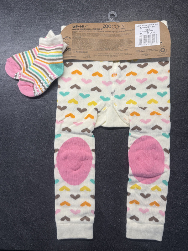 Zoocchini legíny a ponožky Fawn 6-12m 1