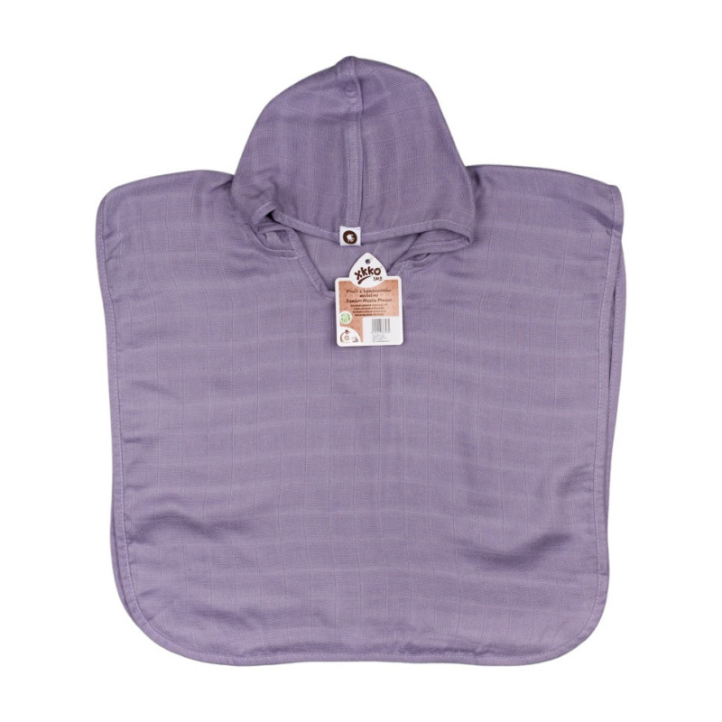 Bambusové pončo Lavender