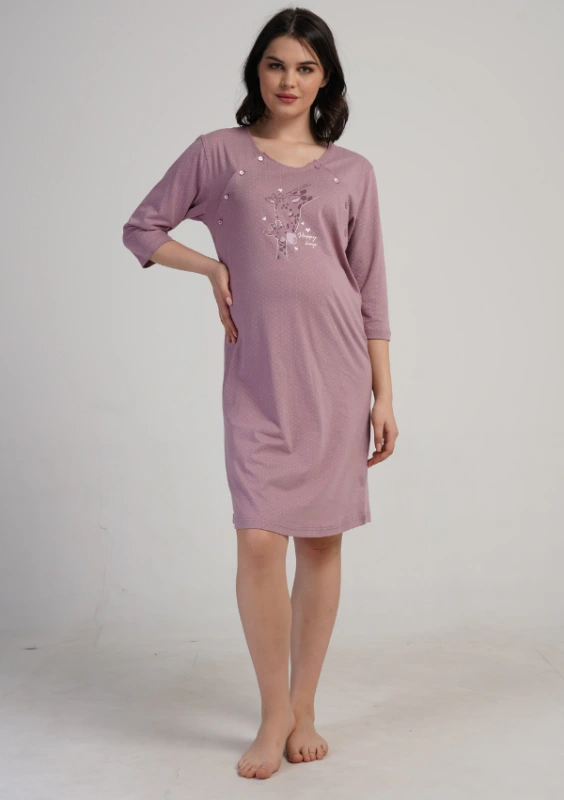 Materská nočná košeľa Happy days