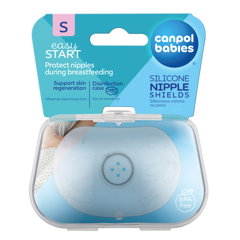 Canpol babies Chrániče bradaviek Premium S tvarované 2ks 1