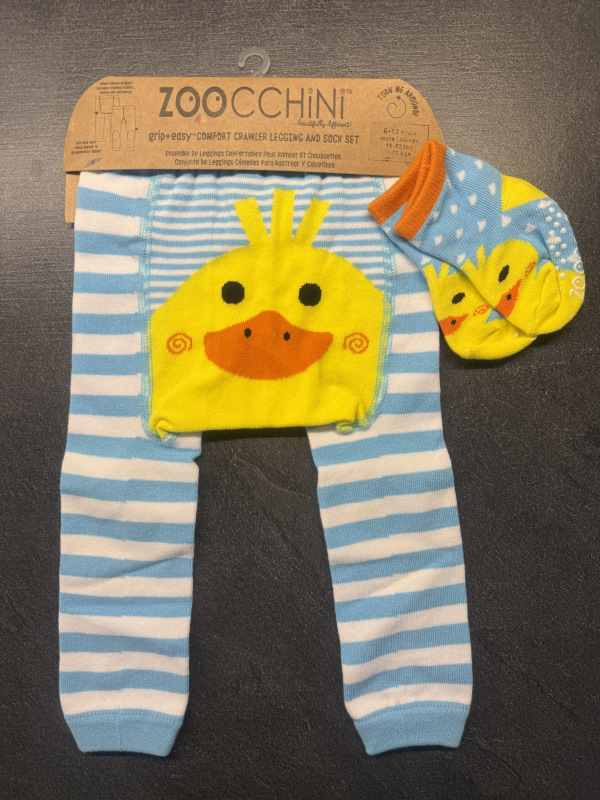 Zoocchini legíny a ponožky Duck 6-12m