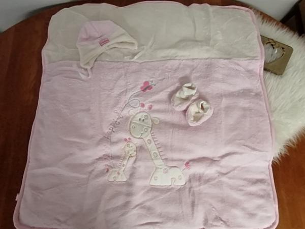 ružový fusak dvojfunkčný žirafka 1