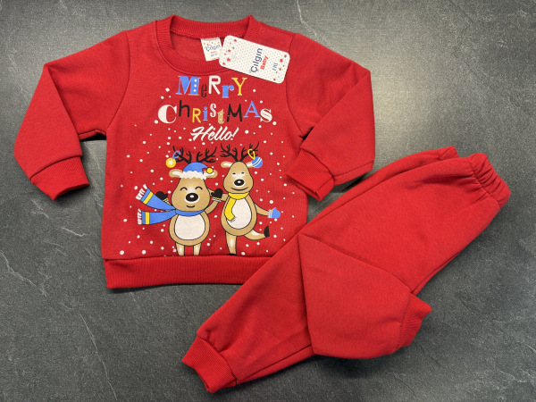 2 dielny vianočný set pre deti - Merry Christmas hello