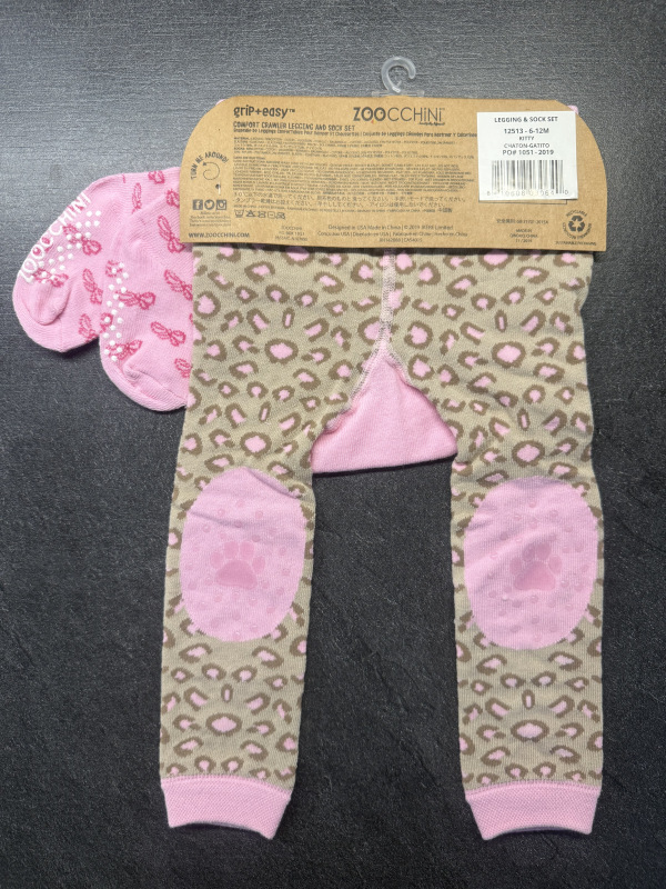 Zoocchini legíny a ponožky Kitty 6-12m 1