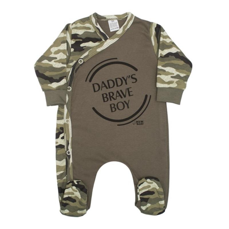 kojenecký overal army boy veľ. 80