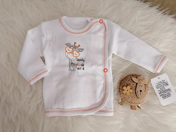 kojenecká košeľa lovely giraffe veľ. 56