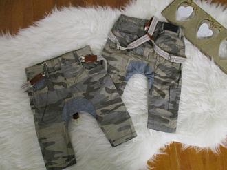 nohavice army s trakmi veľ. 80